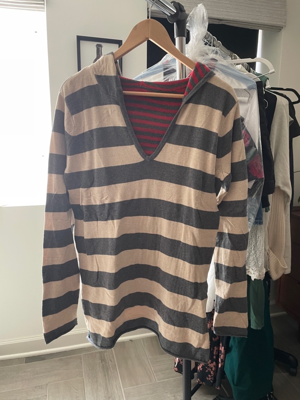 Michael Star Reversible Cashmere Sweater